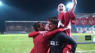 KV Kortrijk - Feestvreugde na behalen Play-Off 1 2009-2010
