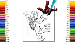 SPIDER-MAN PS5 - Miles Morales Coloring Pages | Miles Morales Coloring Pages