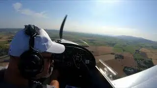 EV-97 Eurostar - Balado Airfield (Kinross) approach
