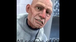 All scenes of 99 star wars the clone wars