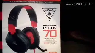 Unboxing Turtle Beach Recon 70