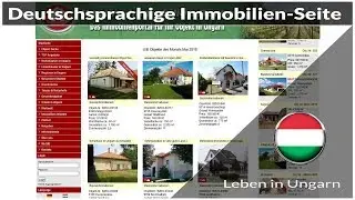 Eine deutschsprachige Immobilien-Seite für Häuser in Ungarn - Leben in Ungarn