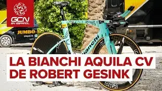 La Bianchi Aquila CV de Robert Gesink | Pro Bike