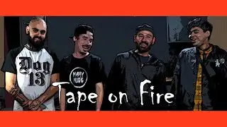 Tape on Fire - Cinzas Atuais, Original Song (Digital Rock Bar music v&iacute;deo)