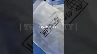 Printed Poly Bags custom Logos. #canada #clothing #twincity #printing #skills #usa #manufacturing