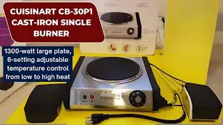 Cuisinart Cast-Iron Single Burner Review | Best Cuisinart Countertop Single Burner