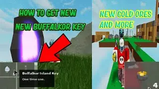 HOW TO GET NEW BUFFALKOR KEY AND GOLD ORES (SKYBLOCK NEW UPDATE)
