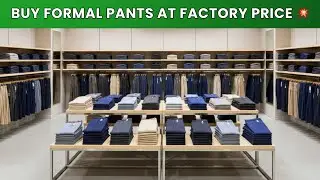 Buy Formal Pants at Factory Price 💥 | shirts Wholesale Market Delhi | jeans manufacturer Delhi