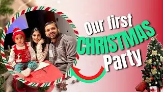First Time Attending a Christmas Party in the USA 🇺🇸🎄|Hindi vlog 