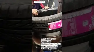 Work Progress Bridgestone Techno Sport vs Ford Fiesta at Auto Wheels Gallery