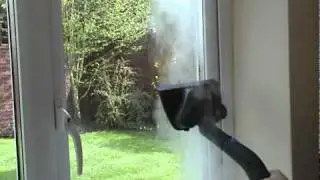 Portable Multi Steamer: Cleaning Windows