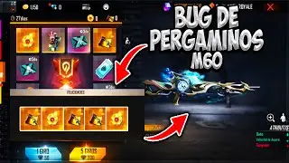 COMO sacar PERGAMINOS en la INCUBADORA M60 FREE FIRE | BUG DE LA INCUBADORA M60 FREE FIRE