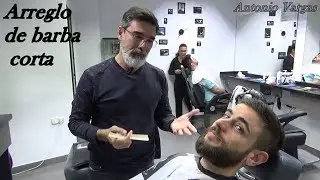 Barba corta 6X5 de Barbero
