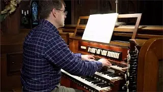 Joe Vitacco plays Louis Vierne: Prelude No. 5, 24 Pi&egrave;ces en style libre, Op.31 Church of the Advent