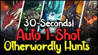 Auto 1-Shot All Otherwordly Hunts in 30-Seconds! Epic Seven