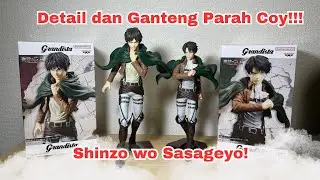 SO COOL🥶EREN YEAGER & LEVI ACKERMAN GRANDISTA UNBOXING & REVIEW INDONESIA