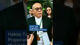 Hakim Tolak Gugatan Praperadilan Wakil Wali Kota Bandung #wakilwalikotabandung #kotabandung