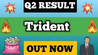 Trident Ltd Q2 Results 2025 | Textile Demand Recovery | Profit & Revenue Growth Explained