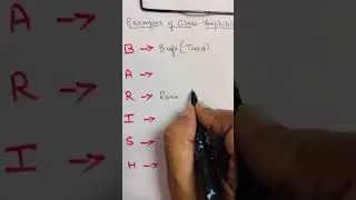 Easy trick to remember examples of class Amphibia