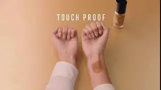 Max Factor Facefinity All Day Flawless Foundation - Touch Proof Test
