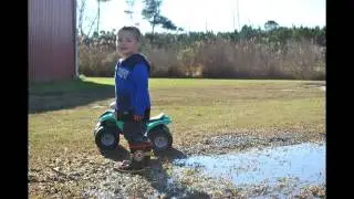 kickin up mud!!