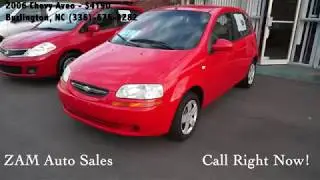 Used 2006 Chevy Aveo- ZAM Auto Sales, LLC. Burlington NC, 336-675-9282, $3990