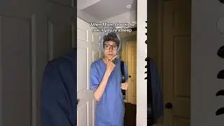 When Moms Check To See If We&rsquo;re Asleep 😂 #TheManniiShow.com/series