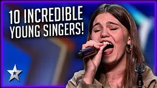10 INCREDIBLE Young Singers Who SURPRISED The Judges on Britain's Got Talent!