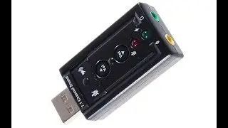 🔊 Недорогая USB звуковая карта из Китая / РАСПАКОВКИ 🎹
