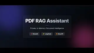 PDF RAG Assistant | Built with Llama 3.3, LangChain & Streamlit