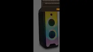 Gemini Portable High Power 800W Bluetooth LED Party Speaker, Black GLS 550
