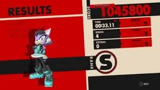 [sapphire's gameplay] Sonic Forces: Secret 1 fire cannon 1 - S Rank (no commentary)