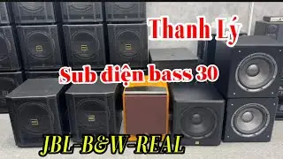 Xả lô sub REAL-BW-JBL bass 30 hàng đẹp tuyển.giá chỉ hơn 1tr cho các bác chơi Tết.lh 0973385928