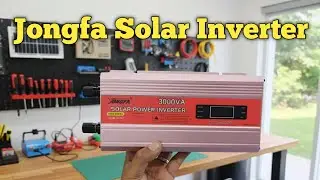 Jongfa Solar Power Inverter 12V to 220V -3000VA  #jongfa #inverter #inverterbattery