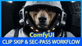 ComfyUI Basic - Clip Skip & Second Pass Workflow (ComfyUI آموزش)