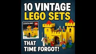 10 Vintage LEGO Sets from the '70s That Time Forgot!