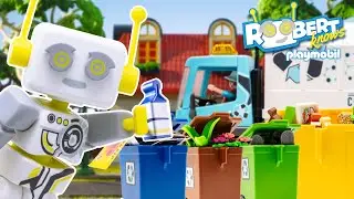 Come vengono trattati i rifiuti? | ROBert | PLAYMOBIL Italiano
