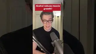 Does alcohol reduce your muscle gains? #Shorts