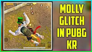 Pubg Mobile KR Version : How To Do Molly Glitch In PUBG KR? Add Fire Flame In Character