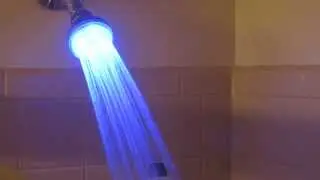 Showerdoordirect 1  Spray 3 in  LED Color Changing Showerhead
