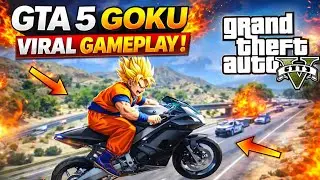 Goku's Wild Adventure: Off-Road Chaos! 🚀#gta5  #OffRoad #SpeedThrills #GamingCommunity