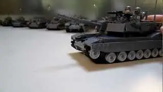 Brickmania's LEGO M1A1 Abrams Demonstration