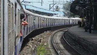 PROBABLY FIRST ELEVATED RAILWAY CORRIDOR OF INDIA* | MUMBAI LOCAL TRAINS | INDIAN RAILWAYS