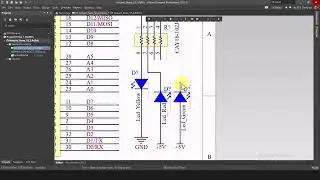 22. Arduino Nano in Altium Designer - Schematic Diagram Part 5