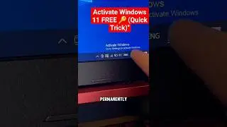 Активация Windows 11 БЕСПЛАТНО ✅ 2025 Метод #activatewindows11 #shorts