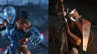 Grey Fox (MGS) vs Red Samurai - Death Stranding 2: On the Beach