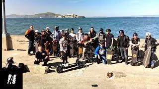 BAESK8 MEETS THE MINI BOOSTED EBOARD ..,,,,,,