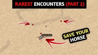 Да... Это, пожалуй, самая редкая встреча, которая может произойти в RDR2.