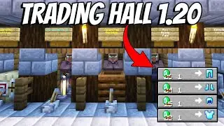 Trading Hall A Una Esmeralda Minecraft Java 1.20
