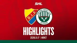 HIGHLIGHTS: Djurgårdens IF - Frölunda HC | SHL | 2026-01-17